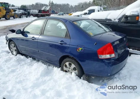 2007 Kia Spectra Ex z USA, uszkodzony, nr VIN KNAFE122575393455